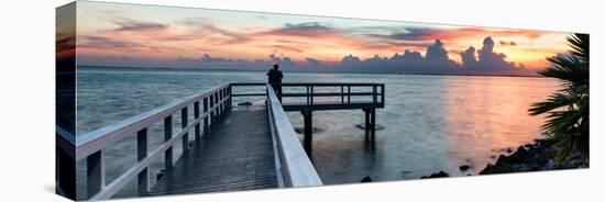 Pier at Sunset-Philippe Hugonnard-Premier Image Canvas