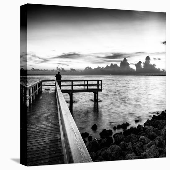 Pier at Sunset-Philippe Hugonnard-Premier Image Canvas