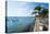 Pier in Kralendijk Capital of Bonaire, ABC Islands, Netherlands Antilles, Caribbean-Michael Runkel-Premier Image Canvas