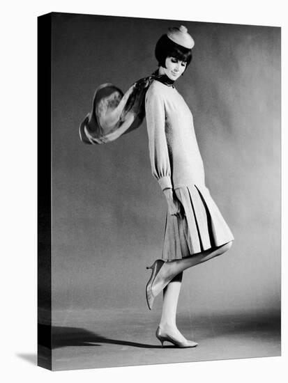 Pierre Cardin Fashion for Autumn Winter 1963 - 1964-null-Stretched Canvas