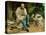 Pierre-Joseph Proudhon and His Children, 1863-Gustave Courbet-Premier Image Canvas