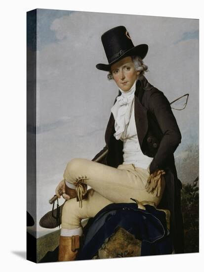Pierre Sériziat, beau frère de l'artiste-Jacques-Louis David-Premier Image Canvas