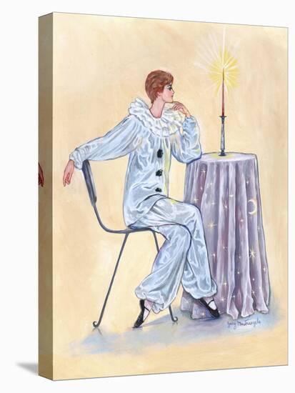 Pierrot at a Table-Judy Mastrangelo-Premier Image Canvas