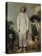 Pierrot, dit autrefois Gilles-Jean Antoine Watteau-Premier Image Canvas