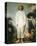 Pierrot, Gilles-Jean Antoine Watteau-Stretched Canvas