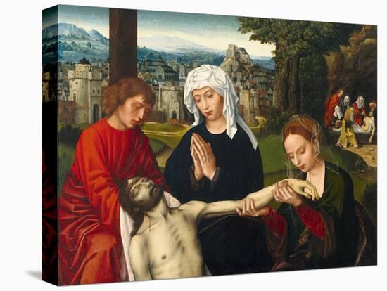 Pietà at the Foot of the Cross, Ca 1530-Ambrosius Benson-Premier Image Canvas