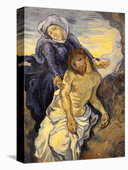 Pieta, C.1890-Vincent van Gogh-Premier Image Canvas
