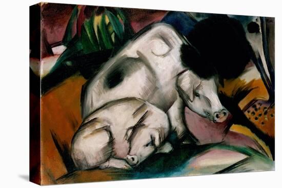 Pigs, circa 1912-Franz Marc-Premier Image Canvas