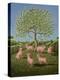 Pigs Learning about Newton, 1986-Liz Wright-Premier Image Canvas