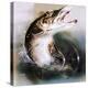 Pike Leaping-English School-Premier Image Canvas