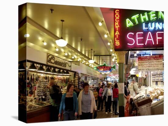 Pike Market, Seattle, Washington State, United States of America, North America-De Mann Jean-Pierre-Premier Image Canvas