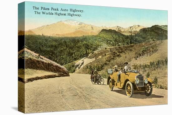 Pike's Peak Highway, Colorado-null-Stretched Canvas
