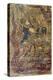 Pilgrim Monk, Miniature, Dunhuang, Chinese Civilization, 9th Century-null-Premier Image Canvas