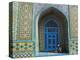 Pilgrim Sits in a Niche at the Shrine of Hazrat Ali, Mazar-I-Sharif, Afghanistan-Jane Sweeney-Premier Image Canvas