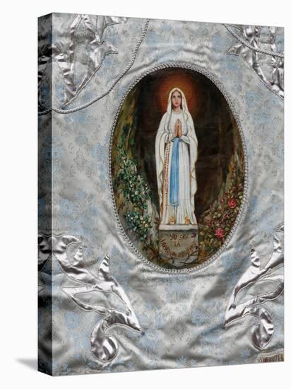 Pilgrimage Banner, Lourdes, Hautes Pyrenees, France, Europe-Godong-Premier Image Canvas