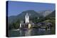 Pilgrimage Church and Hotel Weisses Roessl, St. Wolfgang, Lake Wolfgang, Salzkammergut, Upper Austr-Hans-Peter Merten-Premier Image Canvas