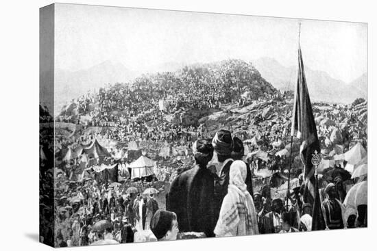 Pilgrims Performing the Wukuf, Mount Arafat, Saudi Arabia, 1922-null-Premier Image Canvas
