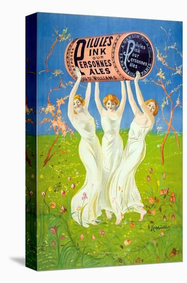 Pilules Pink pour personnes pâles, 1910-Leonetto Cappiello-Stretched Canvas