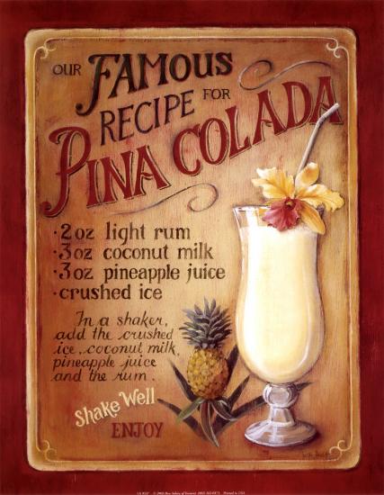 Pina Colada-Lisa Audit-Stretched Canvas