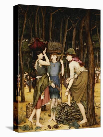 Pine Woods at Viareggio-John Roddam Spencer Stanhope-Premier Image Canvas