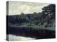 Pines Along the Shore of a Lake-Walter Leistikow-Premier Image Canvas