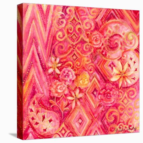 Pink Abstract-Janice Gaynor-Stretched Canvas