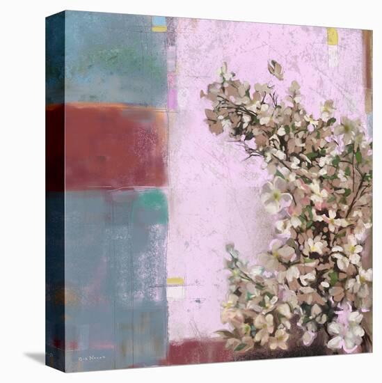 Pink Blossoms 01-Rick Novak-Stretched Canvas