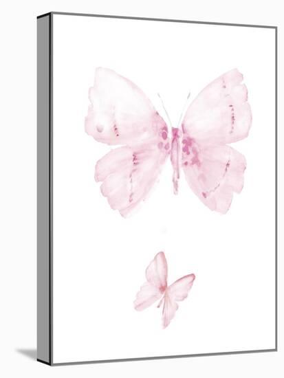Pink Butterflys II-PI Juvenile-Stretched Canvas