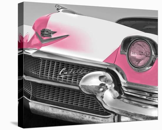 Pink Cadillac-Richard James-Stretched Canvas