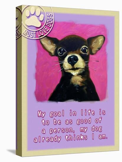 Pink Chihuahua-Cathy Cute-Premier Image Canvas