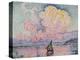 Pink Clouds, Antibes-Paul Signac-Premier Image Canvas