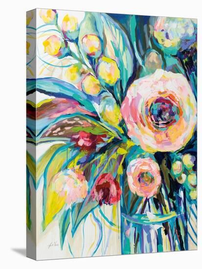 Pink Delights I-Jeanette Vertentes-Stretched Canvas