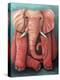 Pink Elephant-Leah Saulnier-Premier Image Canvas