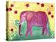 Pink Elephant-Jennifer McCully-Premier Image Canvas