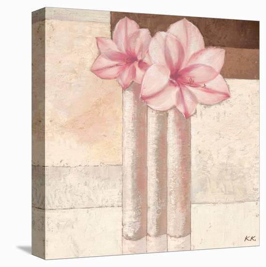 Pink Firelilies-Karsten Kirchner-Stretched Canvas