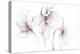 Pink Graphite Floral Trio-Avery Tillmon-Stretched Canvas