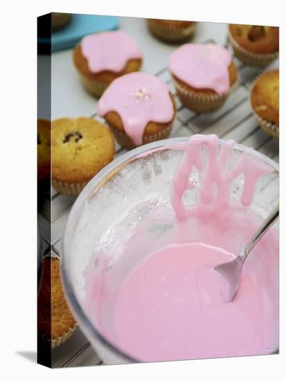 Pink Icing for Fairy Cakes-Winfried Heinze-Premier Image Canvas