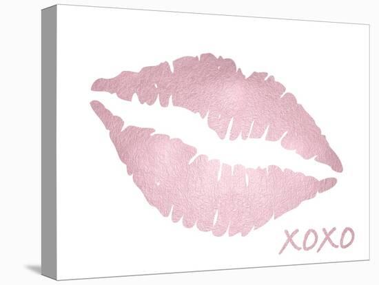 Pink Lips-N. Harbick-Stretched Canvas