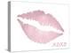 Pink Lips-N. Harbick-Stretched Canvas