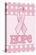 Pink Polka Dot Hope-Melinda Hipsher-Premier Image Canvas