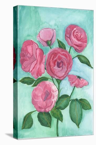 Pink Roses-Elizabeth Rider-Premier Image Canvas