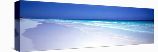 Pink Sand Beach Harbour Island Bahamas-null-Stretched Canvas