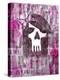 Pink Skull Princess-Roseanne Jones-Premier Image Canvas