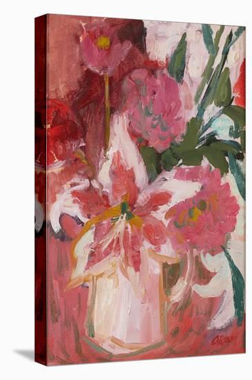 Pink Still-Life ( Oil on Board)-Ann Oram-Premier Image Canvas