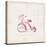 Pink Tricycle-Lauren Hamilton-Stretched Canvas