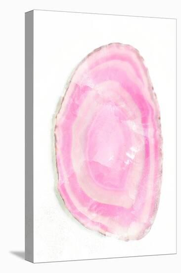 Pink Watercolor Agate I-Susan Bryant-Stretched Canvas