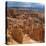 Pinnacles Viewed from Inspiration Point, in the Bryce Canyon National Park, Utah, USA-Tony Gervis-Premier Image Canvas