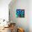 Pinwheel Daisy Blue-Steven Scott-Premier Image Canvas displayed on a wall