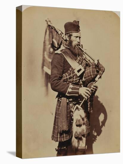 Pipe-Major Macdonald, 72nd (Duke of Albany's Own Highlanders) Regiment of Foot-Joseph Cundall and Robert Howlett-Premier Image Canvas