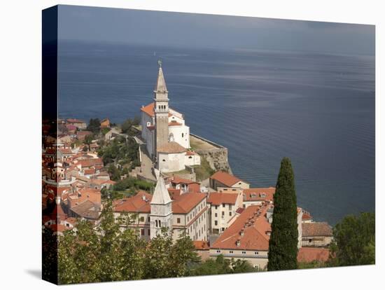 Piran, Istria, Adriatic Coast, Slovenia, Europe-Angelo Cavalli-Premier Image Canvas